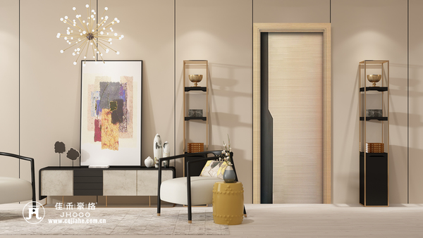 重庆佳禾豪格木门：零度工艺门 场景图展示1