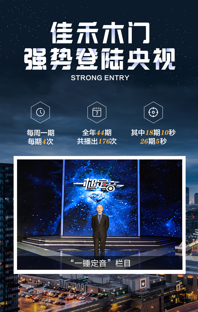 重庆佳禾豪格木门：央视合作