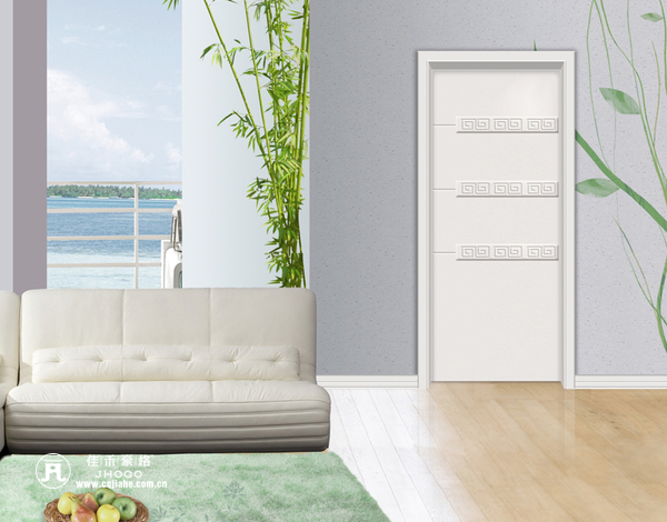 重庆佳禾豪格木门：白色木门