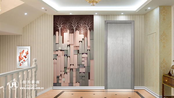 重庆佳禾豪格木门：不要门套的房门，你能想象吗？2