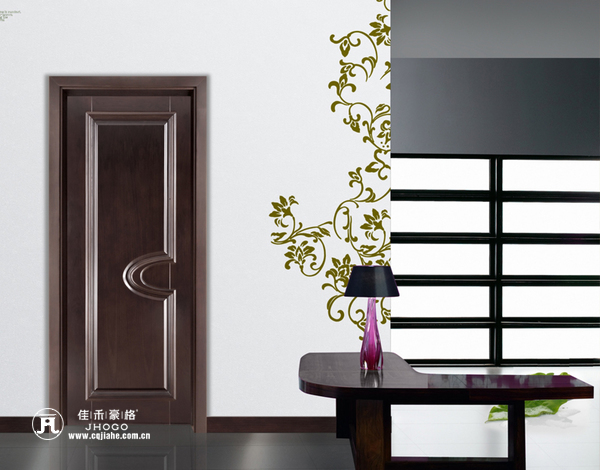 重庆佳禾豪格木门：咖啡色木门