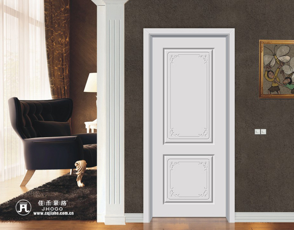 重庆佳禾豪格木门：白色木门